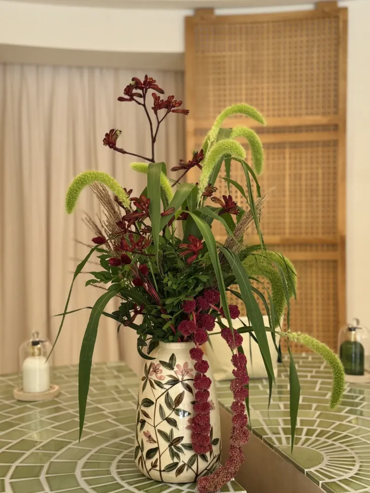 Composition florale à  Aix-en-Provence